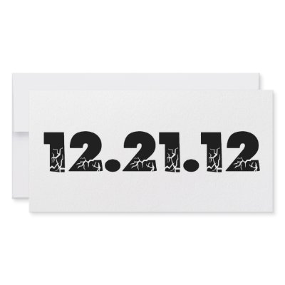 12.21.12 2012 December 21, 2012 Photo Cards by ColorShow
