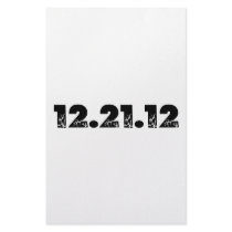 12.21.12 2012 December 21, 2012 stationery