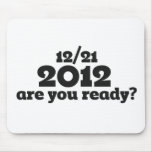 12/21 2012 end of the world mouse pad