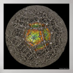 (12,4) Poincaré Ball Print