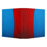 12 Blue & Red 1.5" Avery Binder