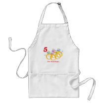 12 days five gold rings apron