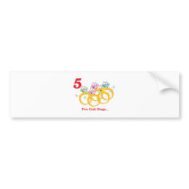 12 days five gold rings bumper stickers