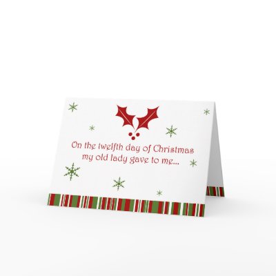12 Days of a Redneck Christmas Greeting Cards by fe0208