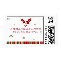12 Days of a Redneck Christmas postage