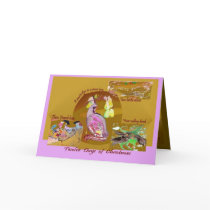 12 Days of Christmas greeting card