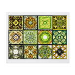 12 Different Tea Bag Tiles - Origami Folding flyers
