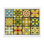 12 Different Tea Bag Tiles - Origami Folding flyers