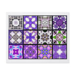 12 Different Tea Bag Tiles - Origami Folding flyers