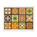 12 Different Tea Bag Tiles - Origami Folding flyers