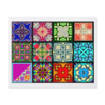 12 Different Tea Bag Tiles - Origami Folding flyers