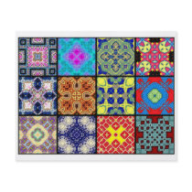 12 Different Tea Bag Tiles - Origami Folding Flyer
