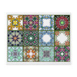 12 Different Tea Bag Tiles - Origami Folding flyers