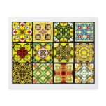 12 Different Tea Bag Tiles - Origami Folding flyers
