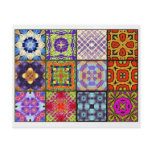 12 Different Tea Bag Tiles - Origami Folding flyers
