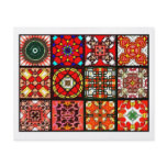 12 Different Tea Bag Tiles - Origami Folding Full Color Flyer