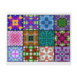 12 Different Tea Bag Tiles - Origami Folding flyers