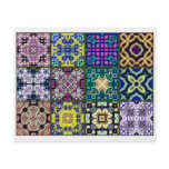12 Different Tea Bag Tiles - Origami Folding flyers