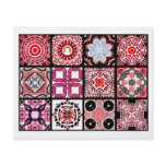 12 Different Tea Bag Tiles - Origami Folding Full Color Flyer