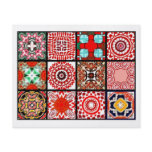12 Different Tea Bag Tiles - Origami Folding Personalized Flyer
