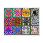 12 Different Tea Bag Tiles - Origami Folding flyers