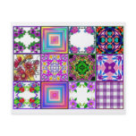 12 Different Tea Bag Tiles - Origami Folding flyers