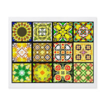 12 Different Tea Bag Tiles - Origami Folding Flyers