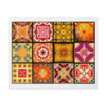 12 Different Tea Bag Tiles - Origami Folding Custom Flyer