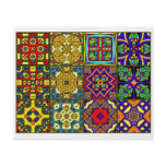 12 Different Tea Bag Tiles - Origami Folding Flyers