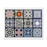 12 Different Tea Bag Tiles - Origami Folding Full Color Flyer