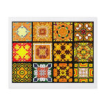 12 Different Tea Bag Tiles - Origami Folding flyers