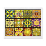 12 Different Tea Bag Tiles - Origami Folding Personalized Flyer
