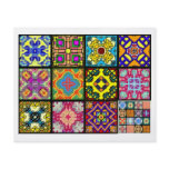 12 Different Tea Bag Tiles - Origami Folding flyers