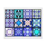 12 Different Tea Bag Tiles - Origami Folding Custom Flyer