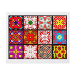 12 Different Tea Bag Tiles - Origami Folding Flyer Design