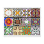 12 Different Tea Bag Tiles - Origami Folding flyers