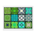 12 Different Tea Bag Tiles - Origami Folding Custom Flyer