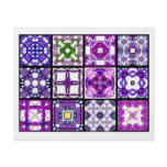 12 Different Tea Bag Tiles - Origami Folding Personalized Flyer