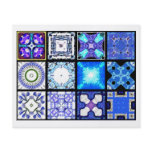 12 Different Tea Bag Tiles - Origami Folding Flyers
