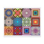12 Different Tea Bag Tiles - Origami Folding flyers