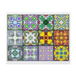 12 Different Tea Bag Tiles - Origami Folding flyers