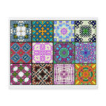12 Different Tea Bag Tiles - Origami Folding flyers