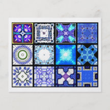 12 Different Tea Bag Tiles - Origami Folding Flyers
