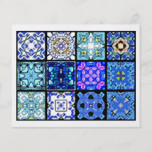12 Different Tea Bag Tiles - Origami Folding Flyer