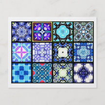 12 Different Tea Bag Tiles - Origami Folding Full Color Flyer
