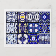 12 Different Tea Bag Tiles - Origami Folding Personalized Flyer