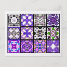 12 Different Tea Bag Tiles - Origami Folding Flyers