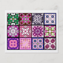 12 Different Tea Bag Tiles - Origami Folding Full Color Flyer