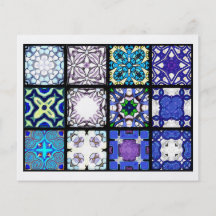 12 Different Tea Bag Tiles - Origami Folding Flyer