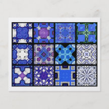 12 Different Tea Bag Tiles - Origami Folding Flyers